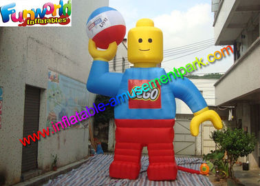 Customzied 6mh Inflatable Man , Inflatable Robert Toy for Advertising