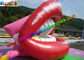Red Popular Inflatable Advertising Signs Ladies Lips Teeth Promotion
