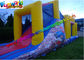 Outdoor EN14690 Inflatables Obstacle Course Colorful Inflatable Obstacle Tunnel
