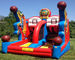 Shooting Stars Basketball Inflatable Target Bounce House Interactive Sports Structure