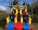 Commercial Outdoor Inflatable Water Slides Pirate Ship Bounce House