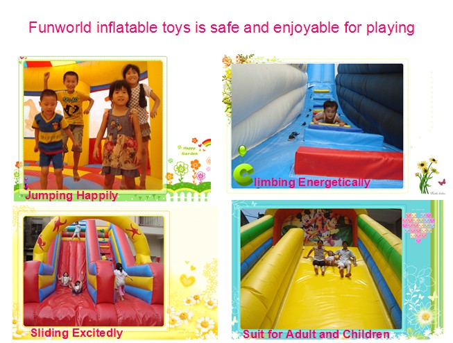Коммерчески полоса препятствий Inflatables для детсада с CE/EN14960